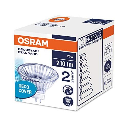 Osram Halogen Lamp Decostar 51S 12V 20W 36° GU 5.3