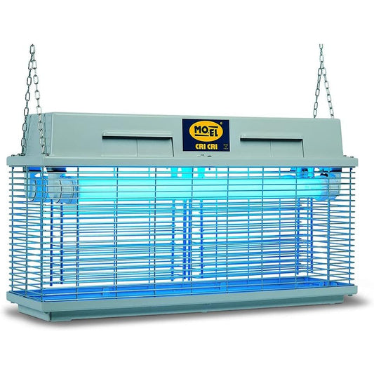 MOEL Cri Cri Mosquito Killer - UV Light Bug Zapper with 2 x 40W Bulbs, Effective Fly & Insect Killer, Attracts & Zaps Flying Insects, Fly Swatter & Wasp Killer, Safe for Indoor & Outdoor Use