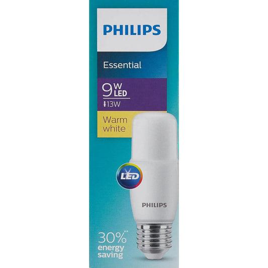 Philips Essential DL Stick LED Bulb 9W E27 – 3000K Warm White