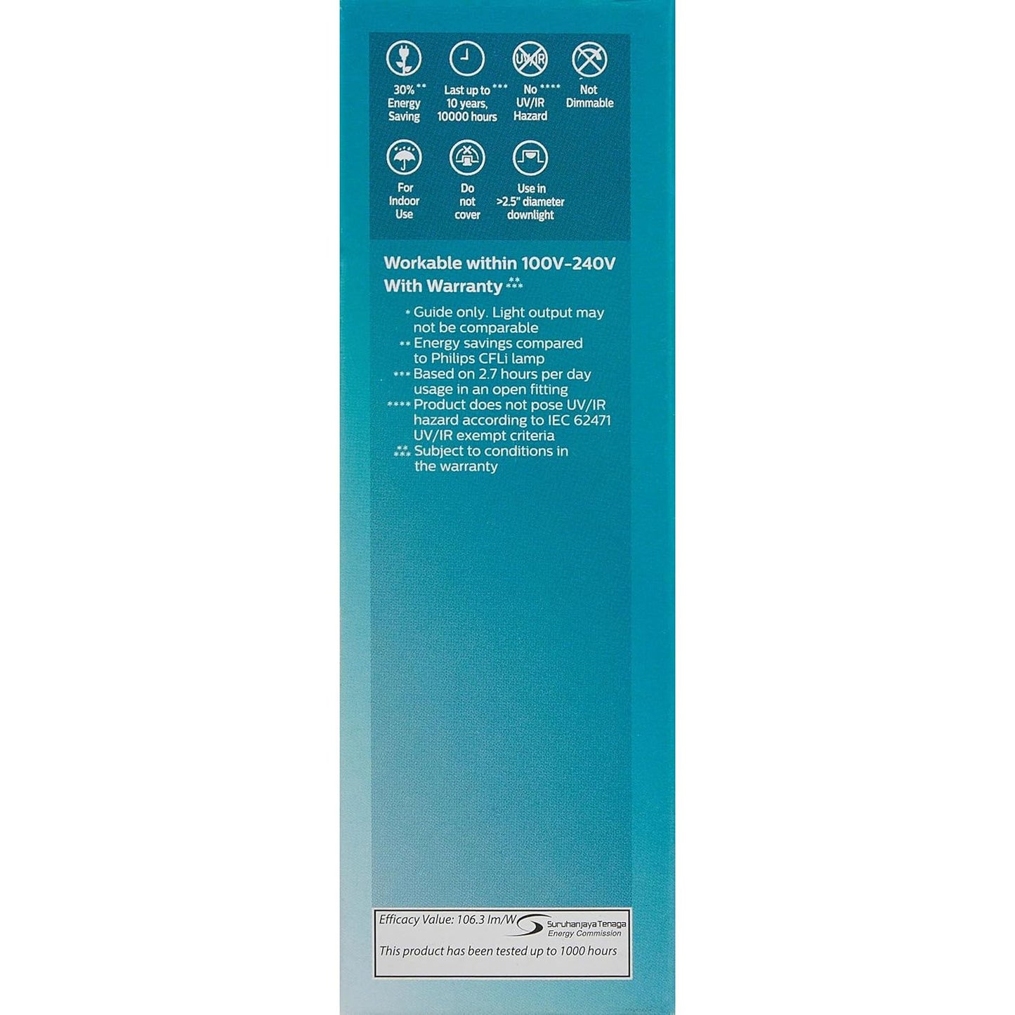 Philips Essential DL Stick LED Bulb 9W E27 – 3000K Warm White