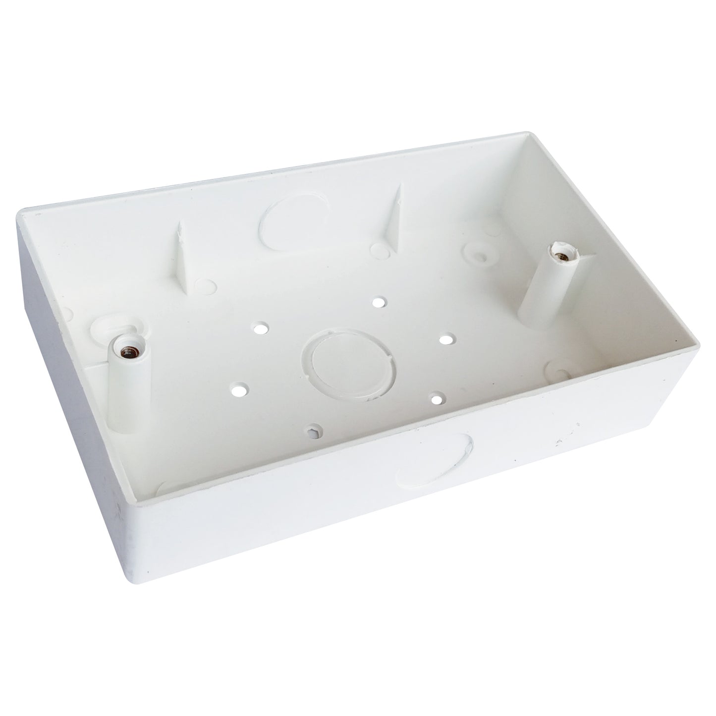 Unique Surface PVC Box 6x3 for Switch or Double Socket White