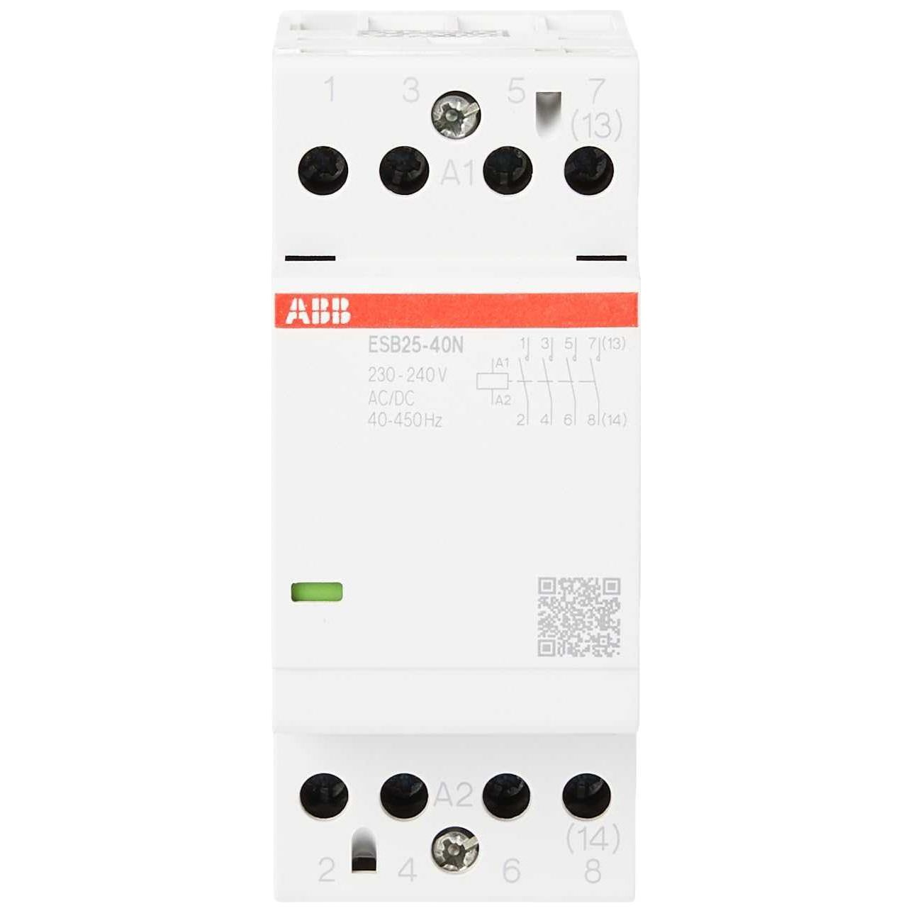ABB Contactor 25A 4P ESB25-40N-06 1SAE231111R0640 - Deluxe Electricals