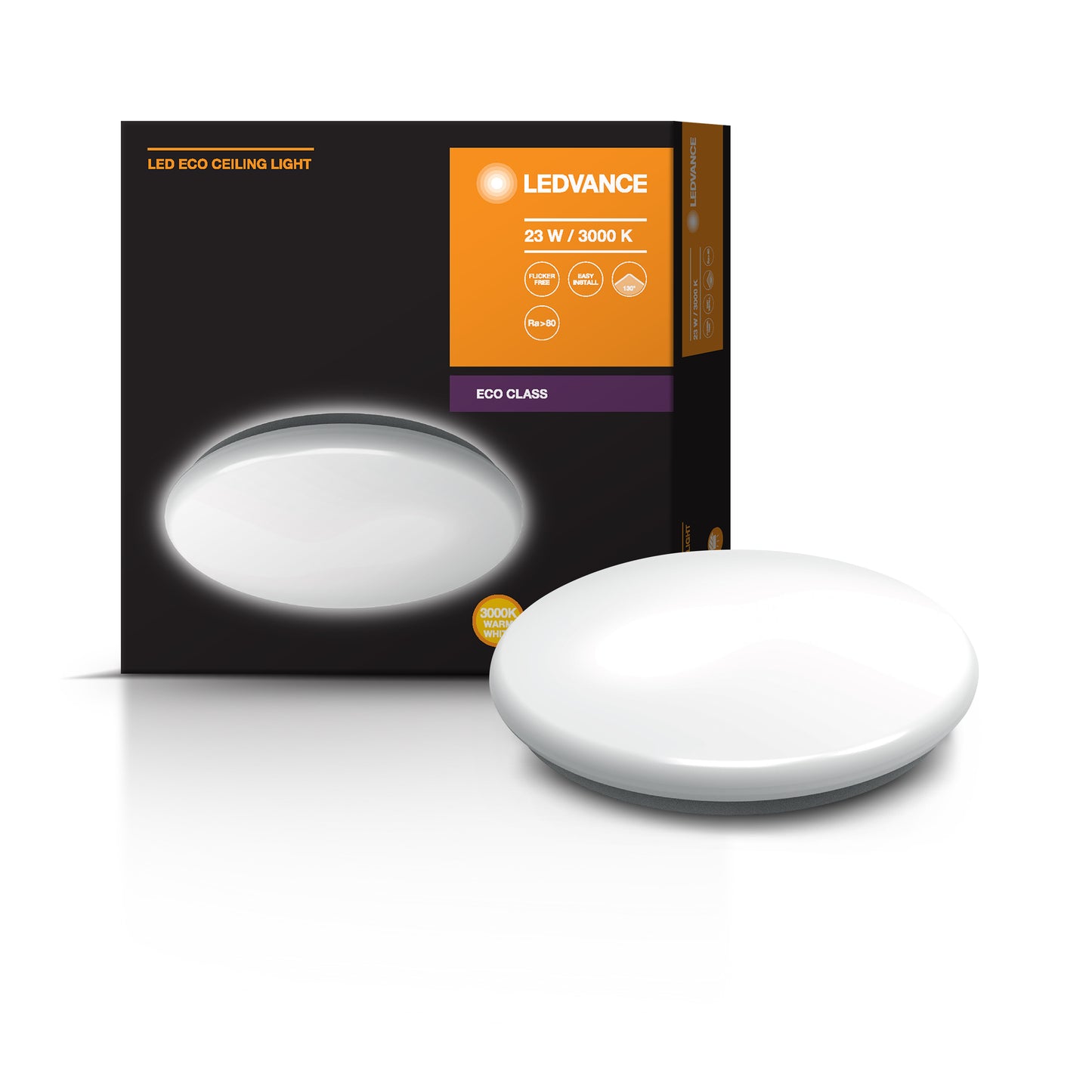 Ledvance LED Eco Circular Ceiling Fitting 23W 1850lm 230V