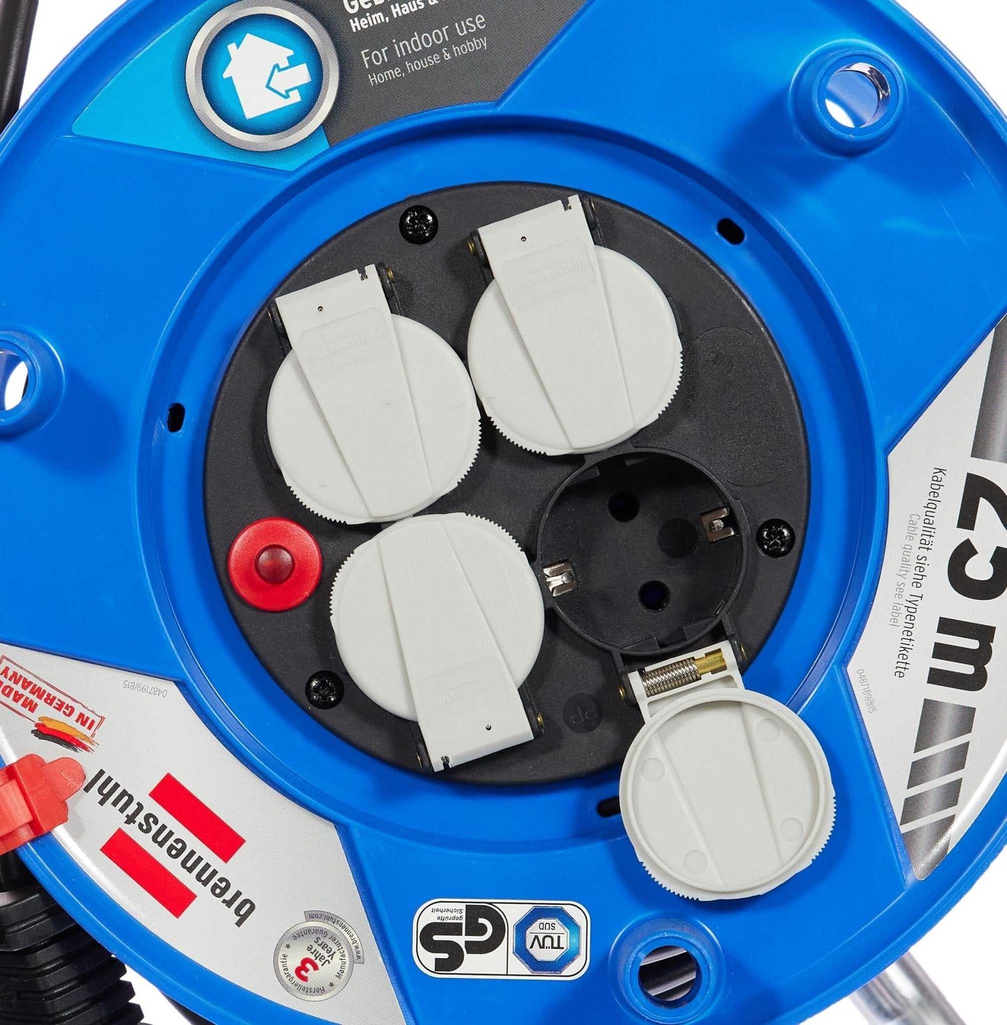 Brennenstuhl Garant Cable Reel 16A H05VV-F 3G1.5 - Deluxe Electricals
