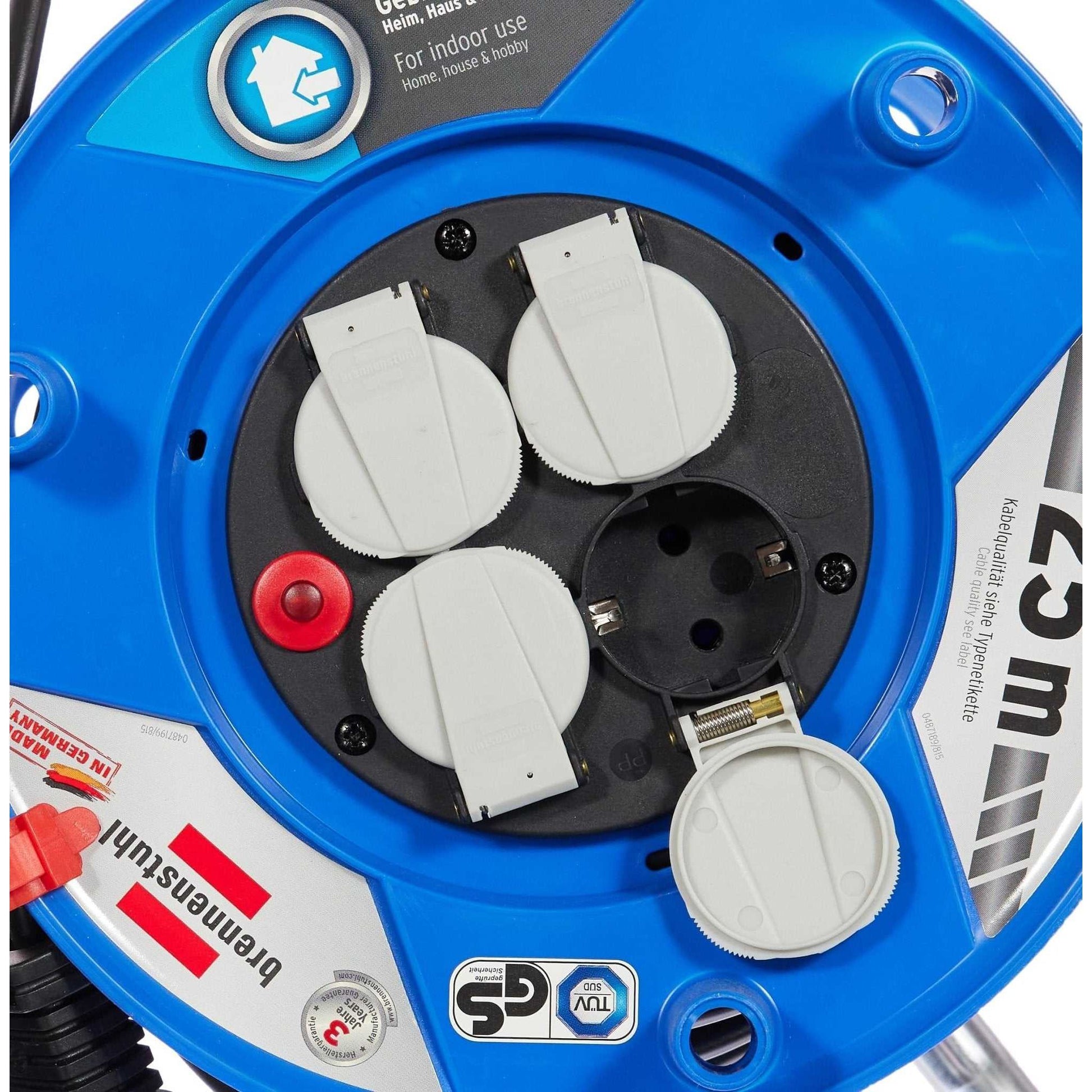 Brennenstuhl Garant Cable Reel 16A H05VV-F 3G1.5 - Deluxe Electricals