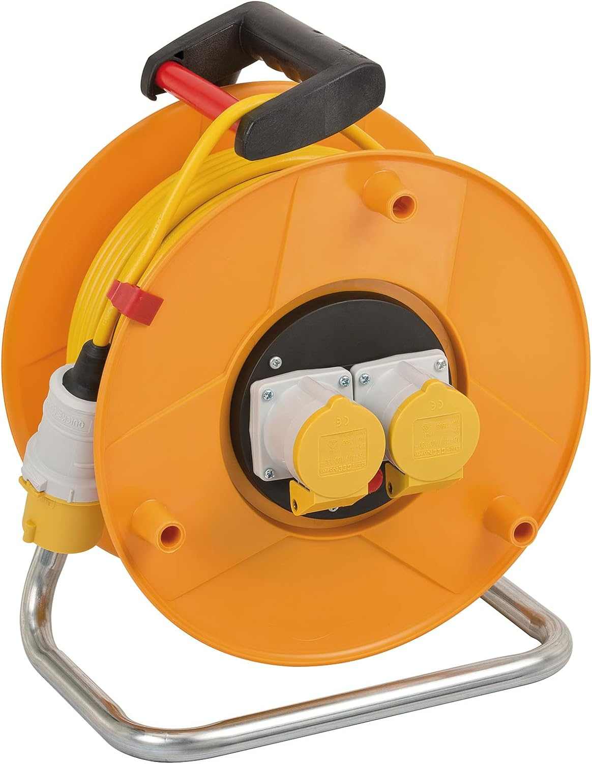 Brennenstuhl Garant 110V CEE 2 cable reel 50m H05VV-F 3G1,5, 1138873 - Deluxe Electricals