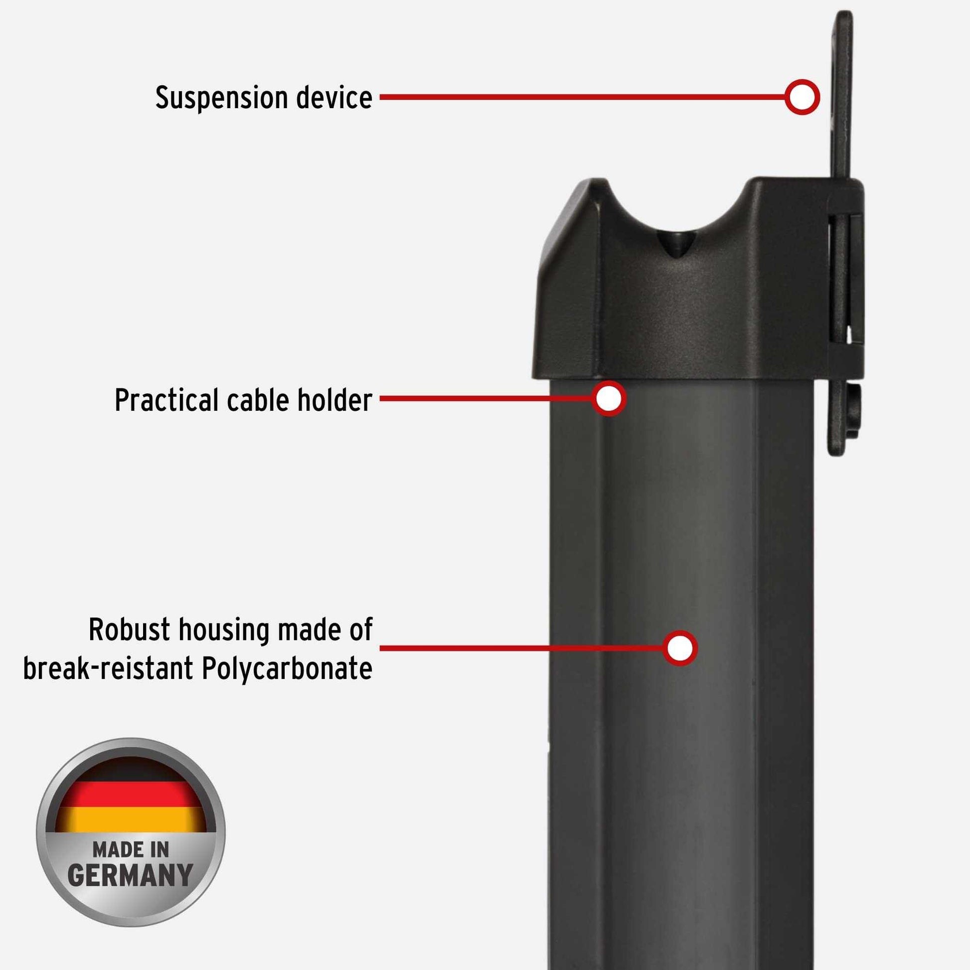 Brennenstuhl Premium-Line Multistandard, 5-way extension lead with 5m Universal extension cable, Made in Germany - Deluxe Electricals