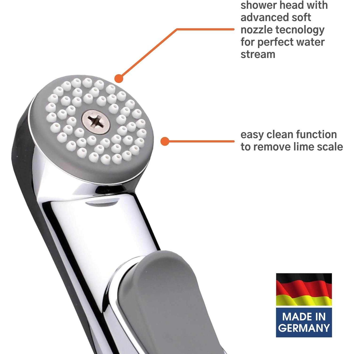 Kistenmacher Noblesse Shattaf set Chrome, Made in Germany - Deluxe Electricals