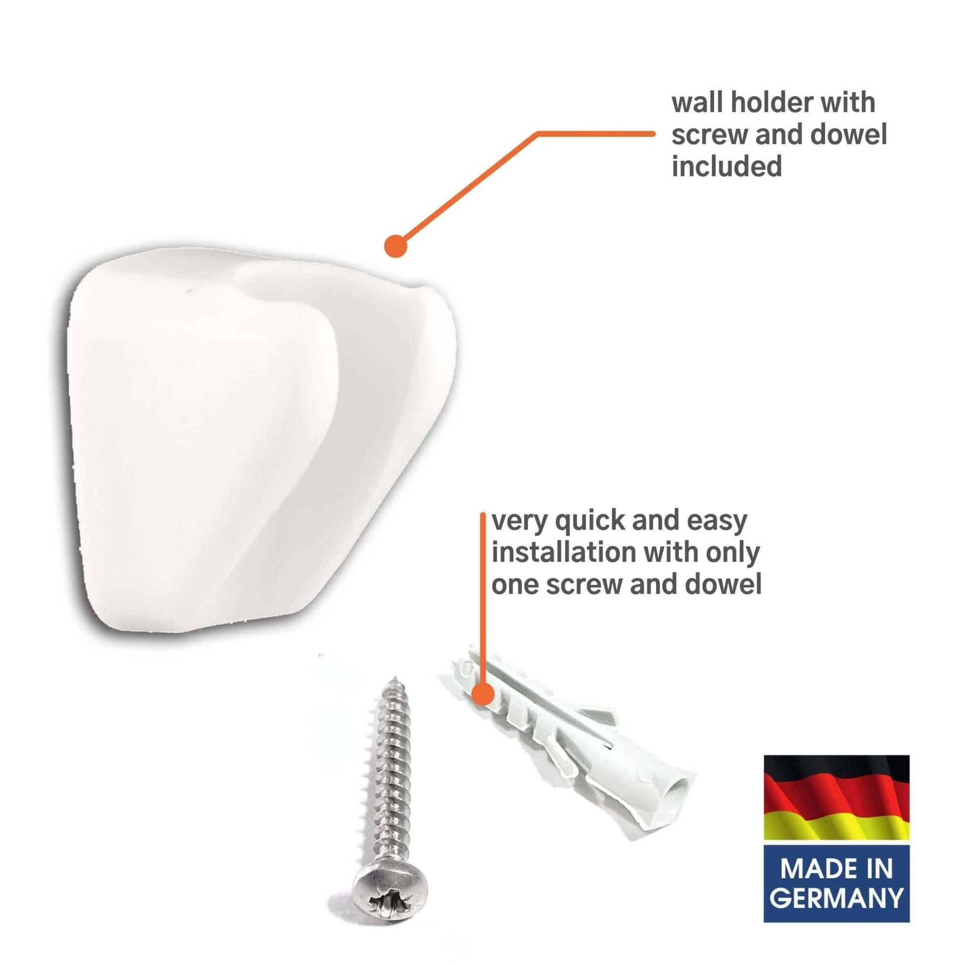 Kistenmacher Noblesse Shattaf set White , Made in Germany - Deluxe Electricals