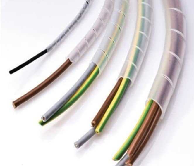 Kistenmacher Cable Wire Spiral Wraps, Pc Manage Cable For Computer Car Cover Sleeve (10 Meters) - Deluxe Electricals