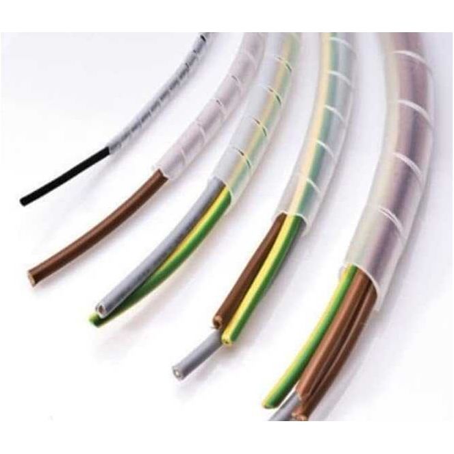 Kistenmacher Cable Wire Spiral Wraps, Pc Manage Cable For Computer Car Cover Sleeve (10 Meters) - Deluxe Electricals