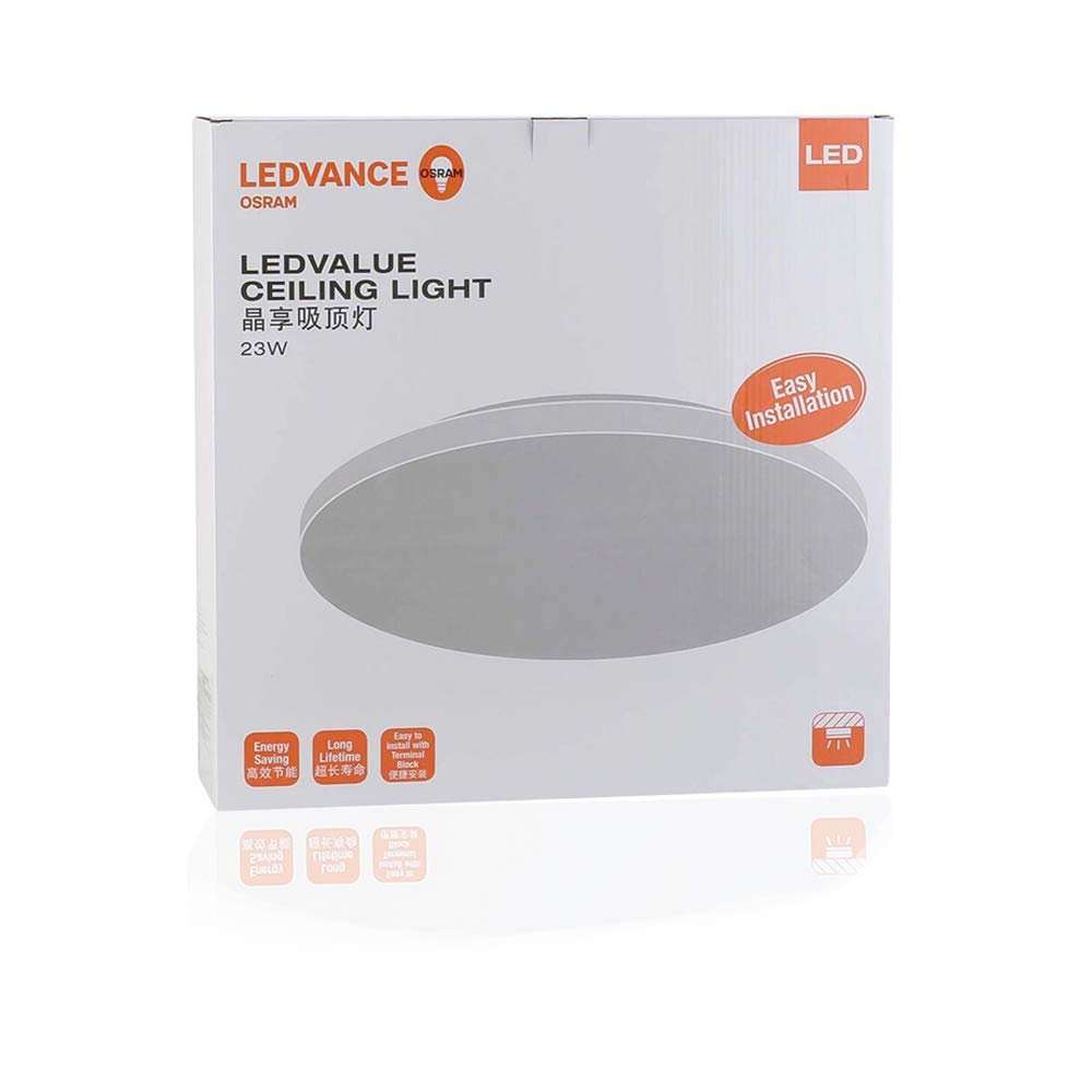 Ledvance LED Circular Ceiling Fitting 23W 1750Lm Warm White LEDV-CFT- LED-23W-WW - Deluxe Electricals