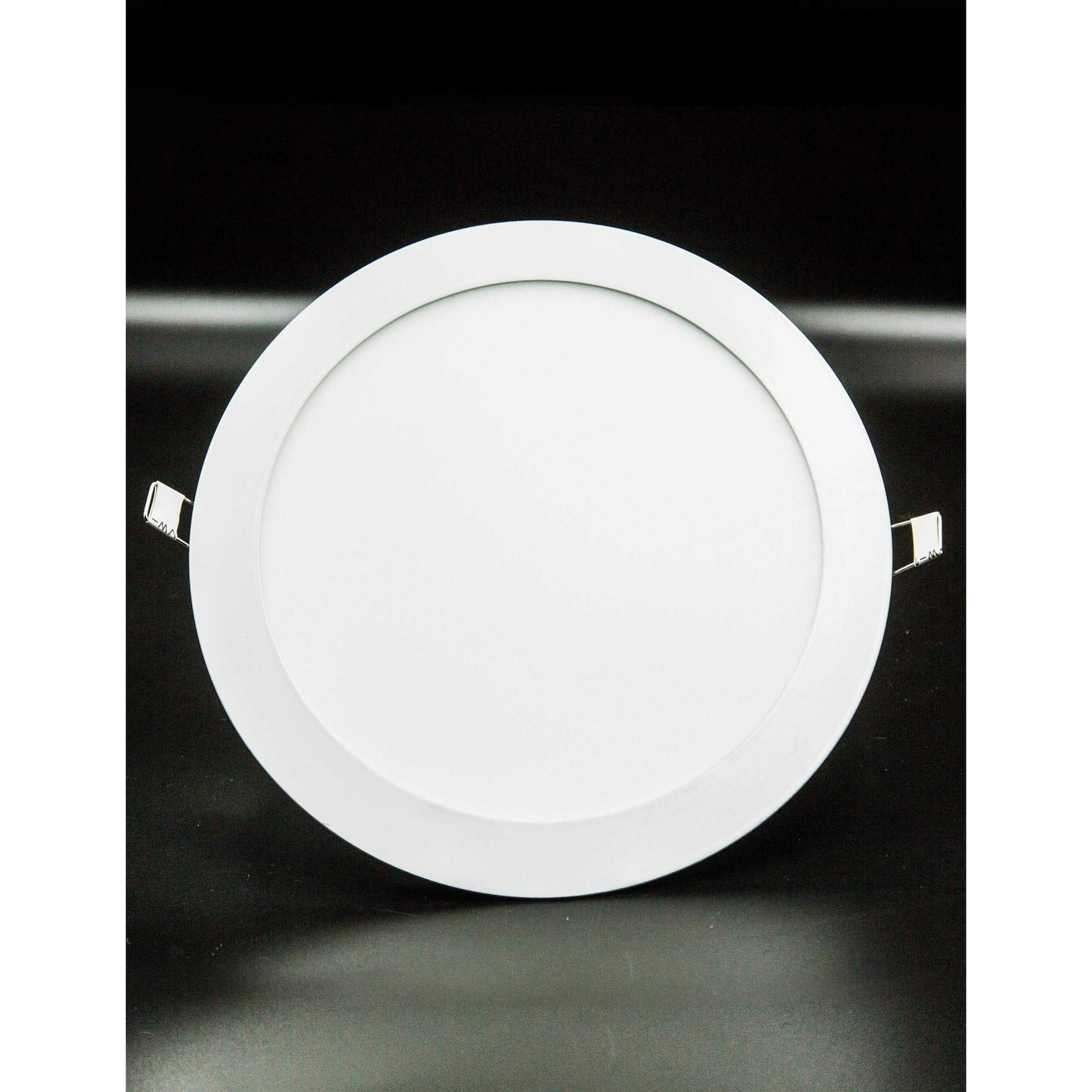 Max 20W 8-inch LED Ceiling Light Panel, Round Ultrathin, AC185-265V With Driver, Light Color Warm White) - Deluxe Electricals