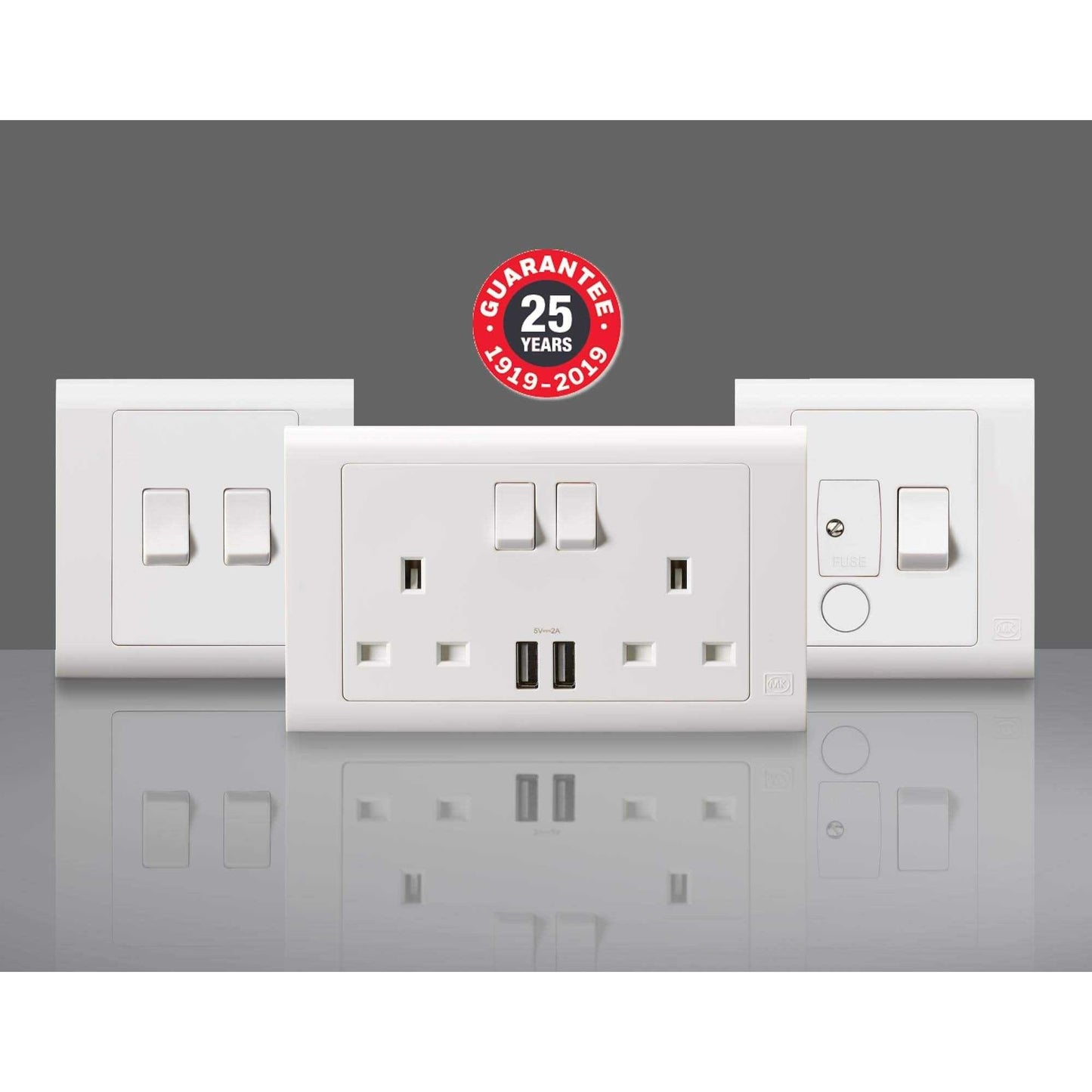 MK Essentials 10AX 1G Intermediate Switch - Wide Rocker - Deluxe Electricals