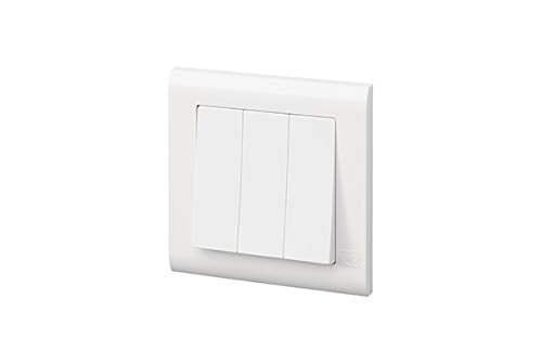 MK Essentials 10AX 3G 2WAY Switch - Wide Rocker - Deluxe Electricals