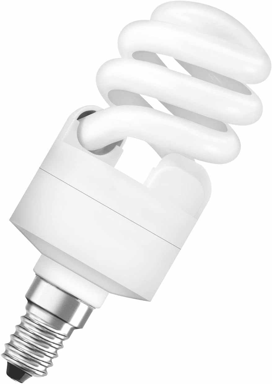 Osram Dulux Mini Twist 23W E27 6500K Cool Daylight - Pack of 2 - Deluxe Electricals