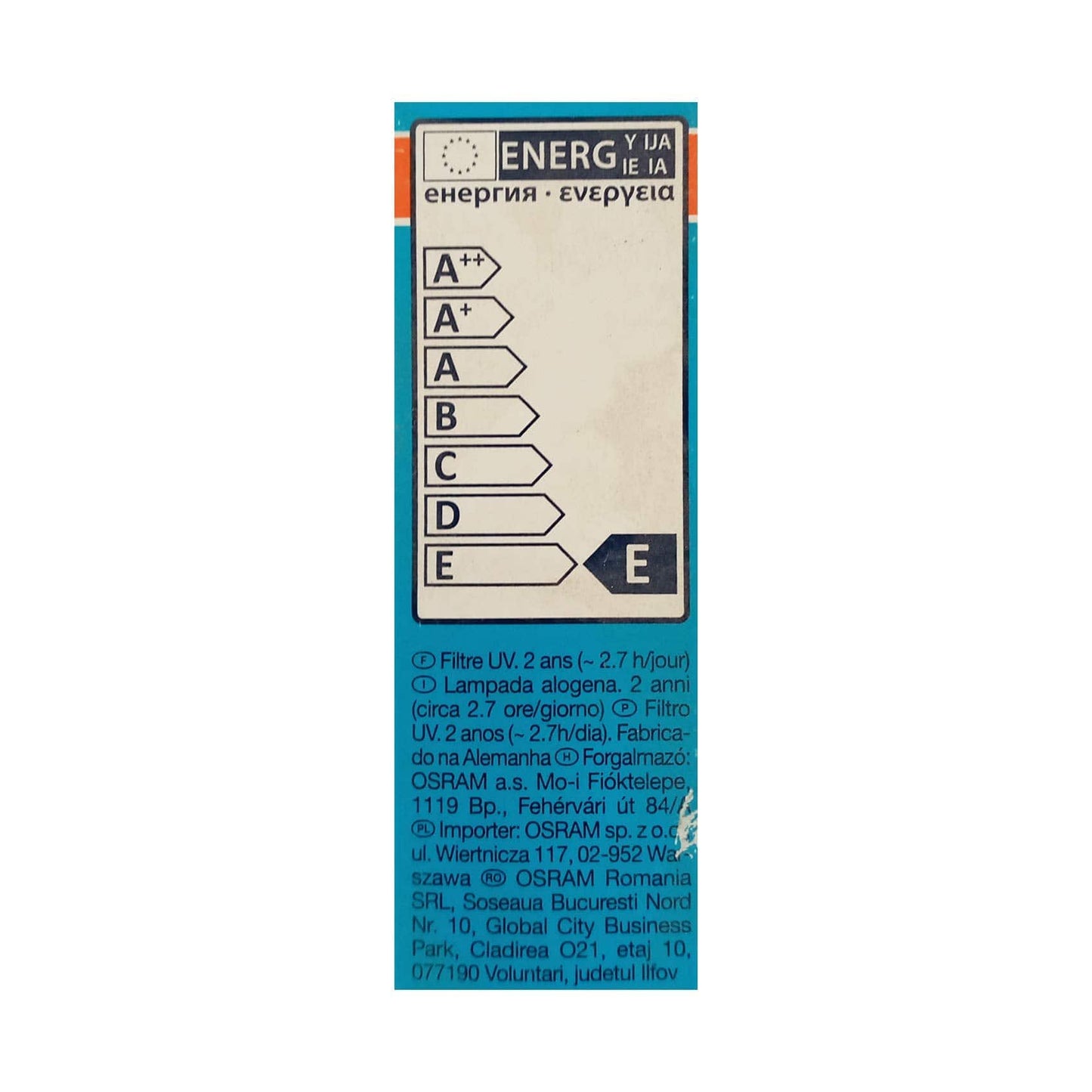Osram HALOPIN Standard | 230 V Halogen lamps 25W, 66725 Base G9, Warm White/2700k - 230 lm - Deluxe Electricals