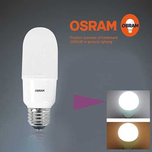 Osram LED Value Stick Bulb 12W Cool White E27 Base 4000K - Pack of 10 - Deluxe Electricals
