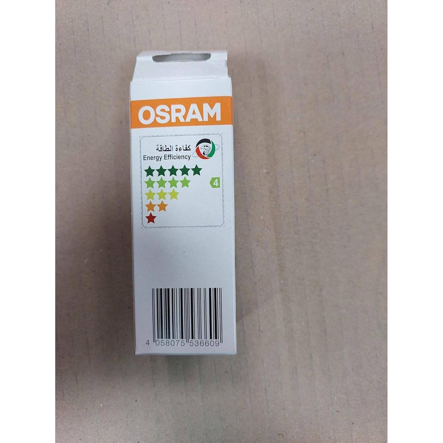 Osram Led Bulb E14 Candle Lamp 5.5W Day Light 6500K Frosted Long Life Upto 15000 Hours, White - Deluxe Electricals