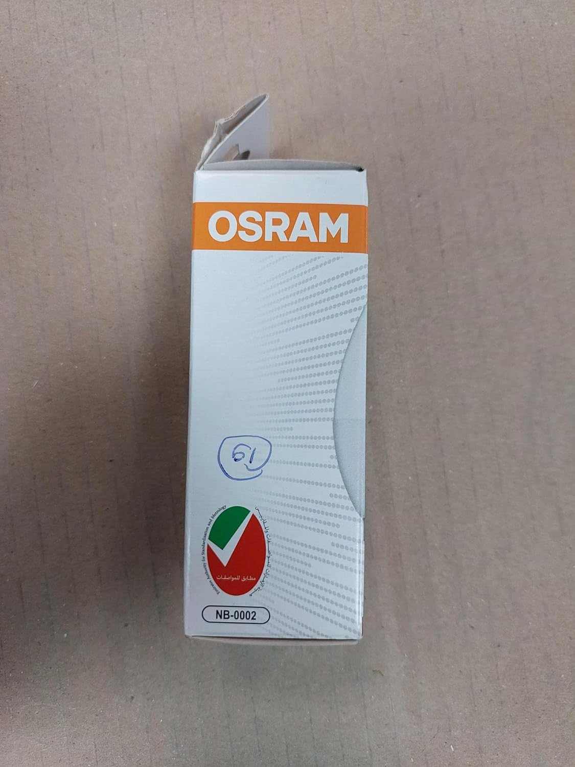 Osram Led Bulb E14 Candle Lamp 5.5W Day Light 6500K, Pack of 10 - Deluxe Electricals