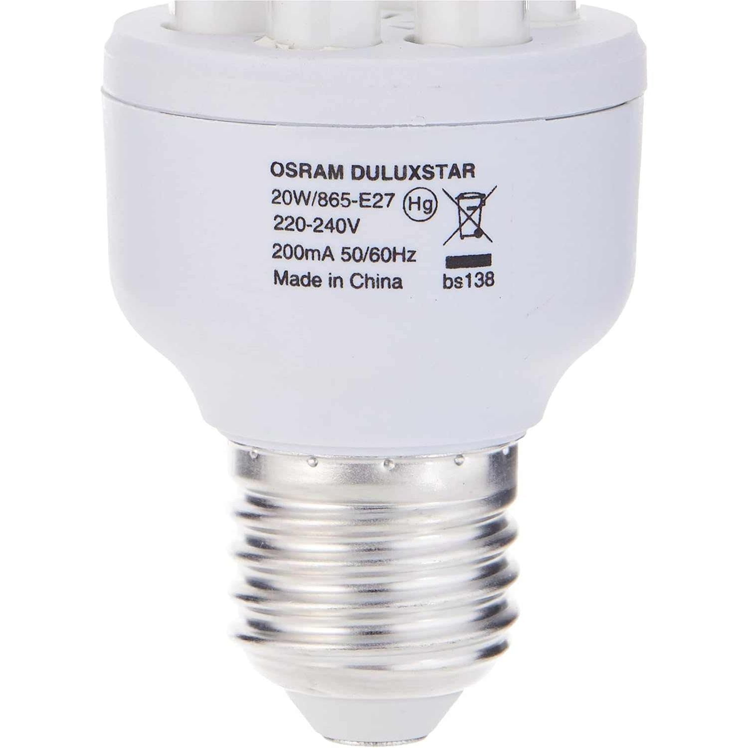 OSRAM ENERGY SAVER T4 20W DAY LIGHT BULB PROMO 3PCS SET - Deluxe Electricals