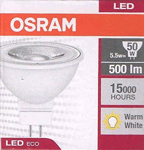 Osram LED ECO MR16 Spotlight GU5.3 Warm White 2700k - Pack of 10 - Deluxe Electricals