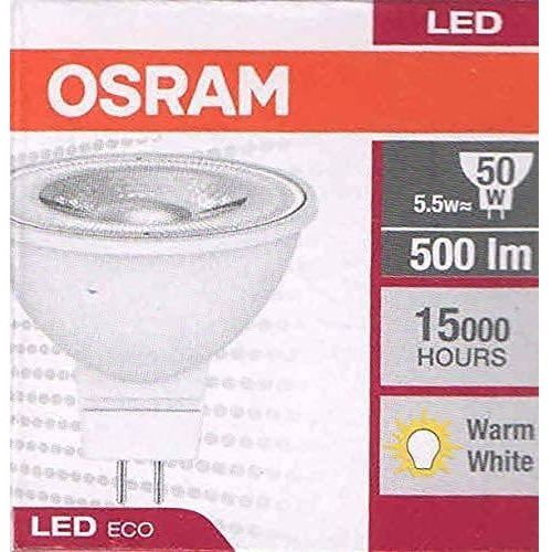 Osram LED ECO MR16 Spotlight GU5.3 Warm White 2700k - Pack of 10 - Deluxe Electricals