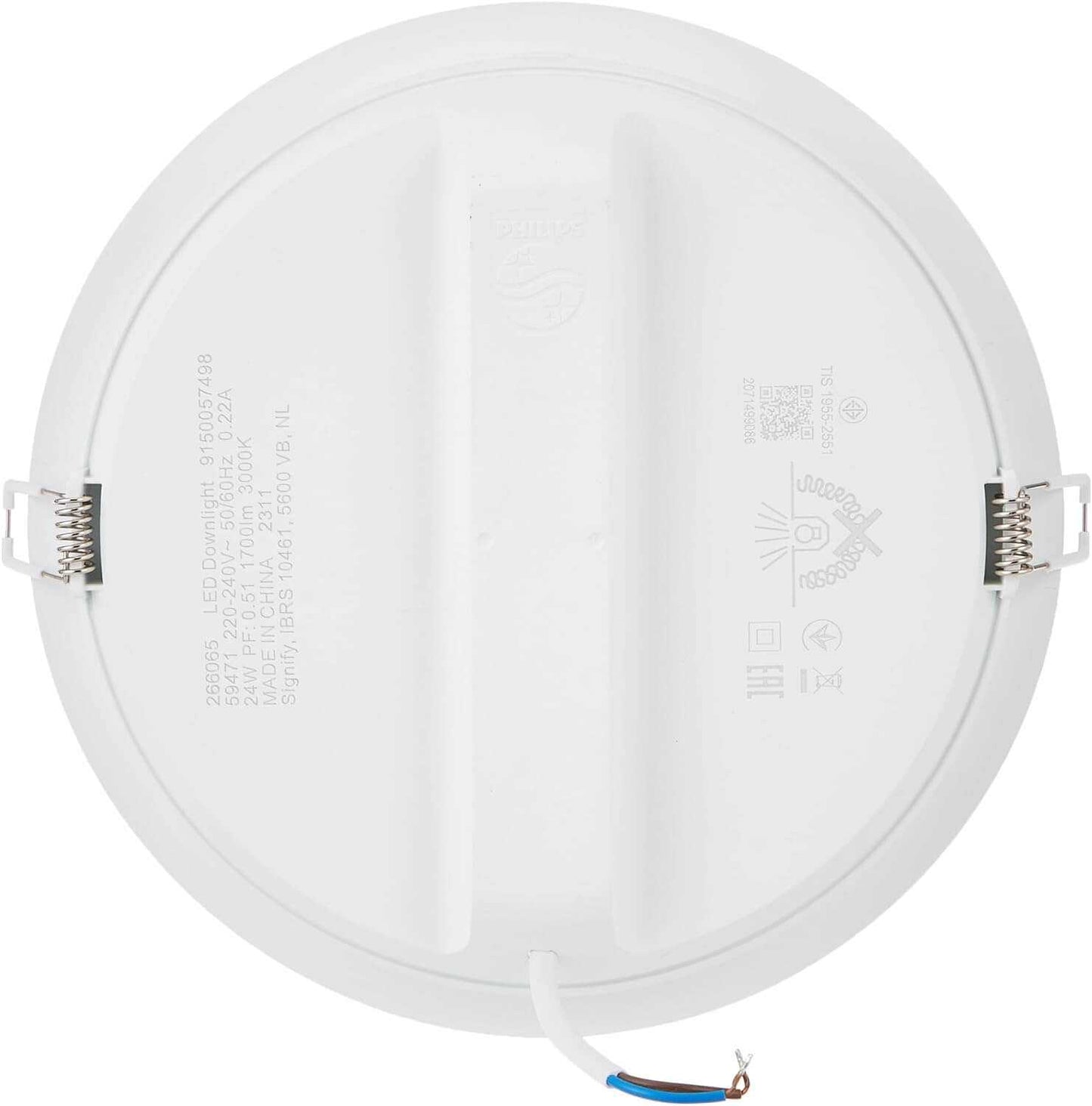 PHILIPS LED Downlight 24W MESON 6500K D200mm Cut out 220V-240V 50/60Hz - Deluxe Electricals