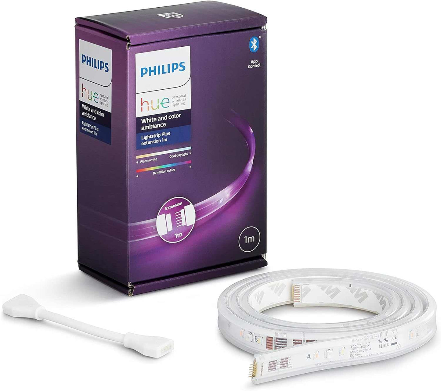 PHILIPS HUE UAE Lightstrip Plus extension V4 1 meter - Deluxe Electricals