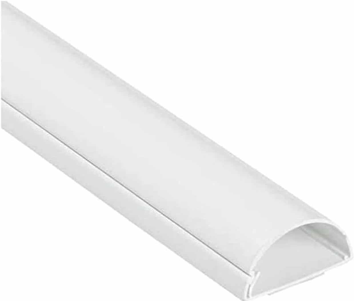 Snowlite PVC Self Adhesive Cable Cover (White, 10 x 35mm) - Deluxe Electricals