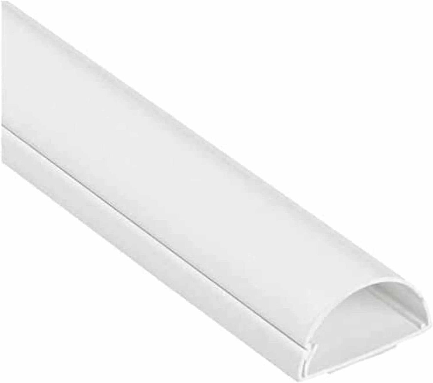 Snowlite PVC Self Adhesive Cable Cover (White, 10 x 35mm) - Deluxe Electricals