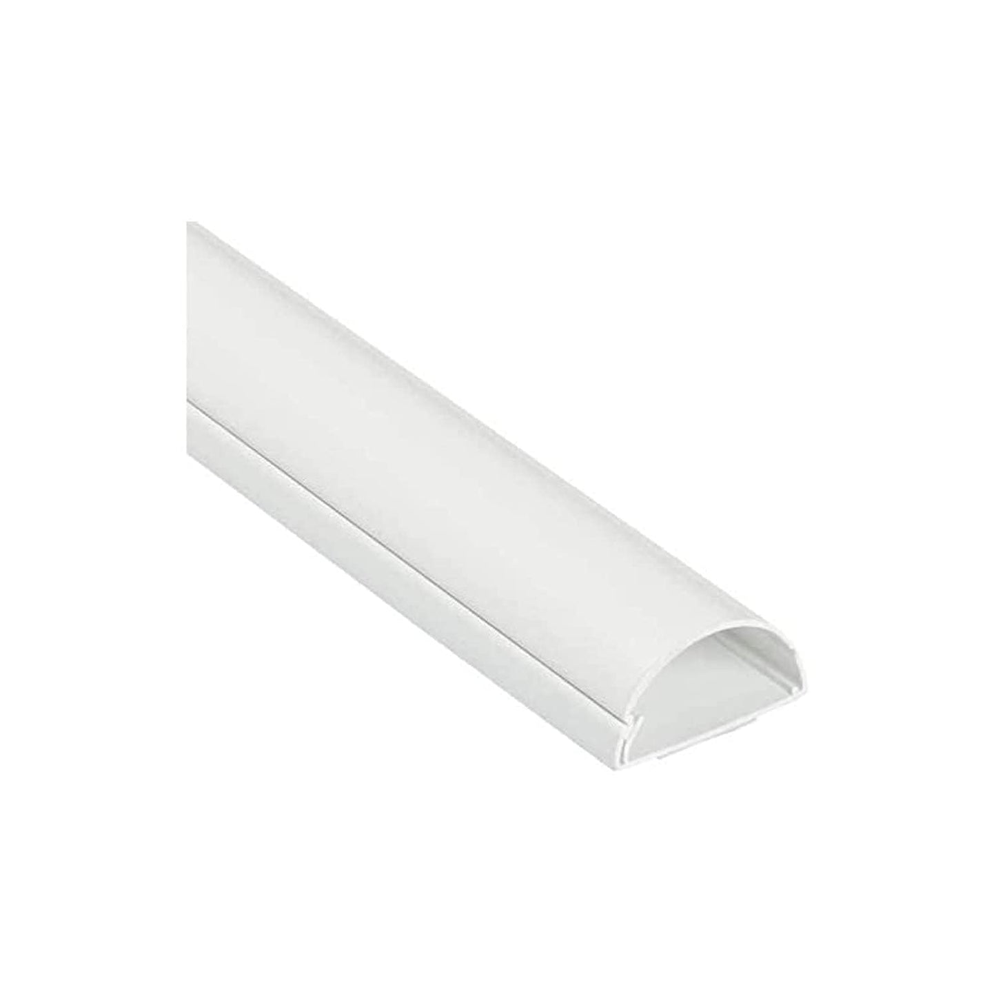 Snowlite PVC Self Adhesive Cable Cover (White, 10 x 35mm) - Deluxe Electricals