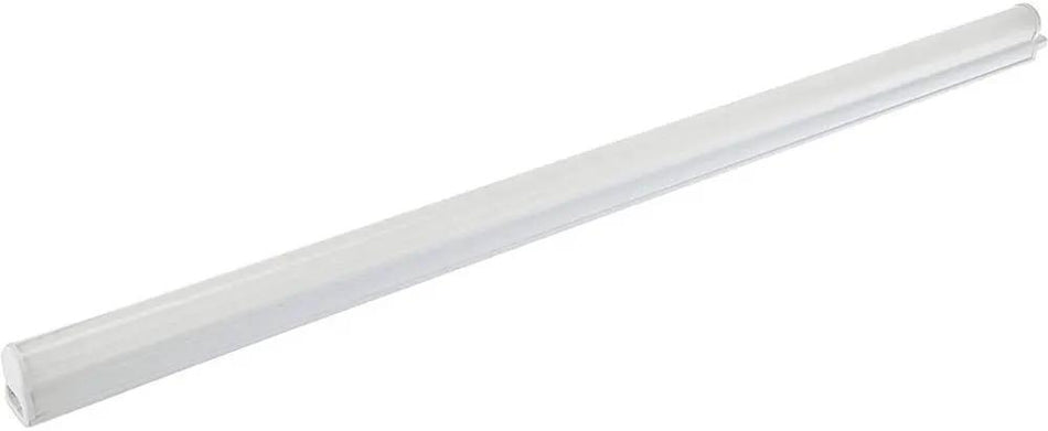 Ledvance 6.5W LED 2ft batten light, white housing, warm white & daylight.