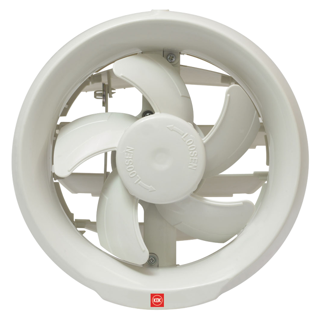 KDK 20WAA Wall-Mounted Exhaust Fan 8″ with Auto Shutter – Ventilation