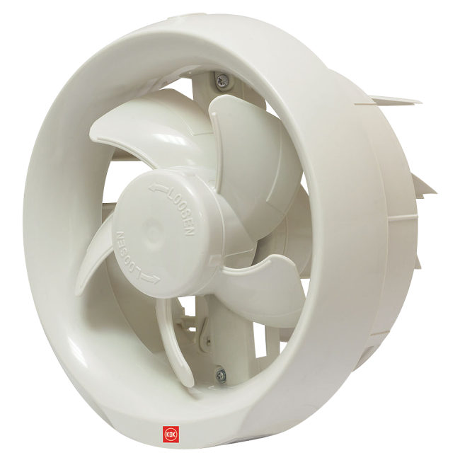KDK 20WAA Wall-Mounted Exhaust Fan 8″ with Auto Shutter – Ventilation