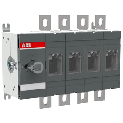 ABB OT315E04 4-Pole 315A Switch Disconnector - official ABB product photo