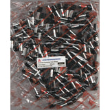 Kistenmacher insulated ferrule cord end terminals, tube shape, black, 100 pcs in clear bag UAE