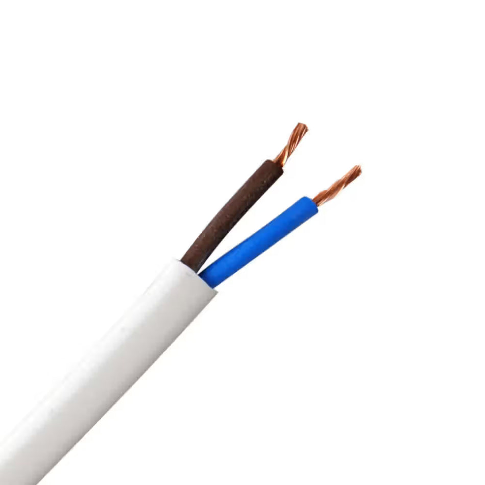 كابل آر آر المرن بقلبين من بلاستيك PVC، مساحة 0.75 مم²