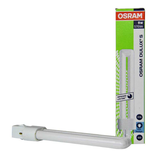 Osram Compact Fluorescent Lamp Dulux-S 9W 6500K Daylight