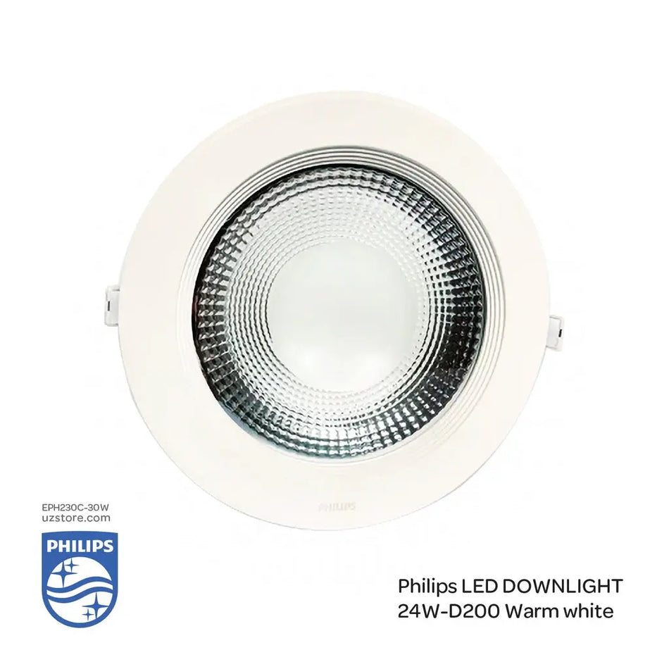 Philips LED Downlight 30W 200mm 6500K Cool Daylight - product photo