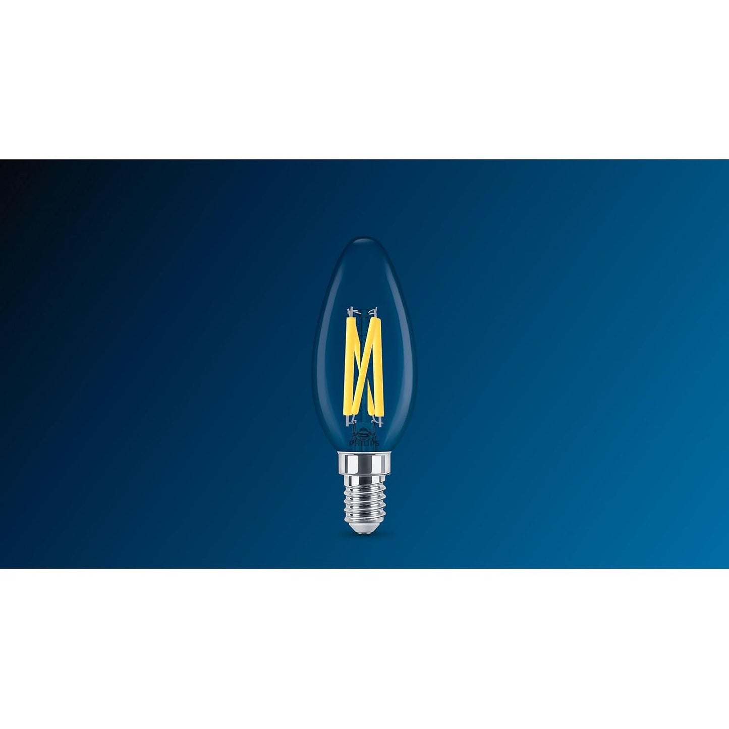 Philips MAS LEDCandle 3.4W (40W Eq.) E14 – 927 Warm Glow B35 Clear Glass