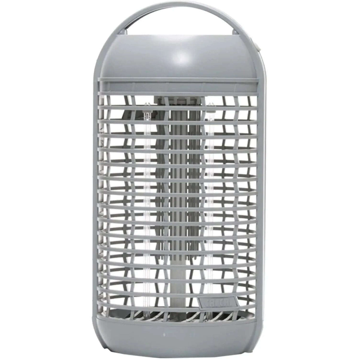 Mo-el Cri-Cri 300N insect killer, 6W UV-A bug zapper, front view with grey housing and grid. UAE