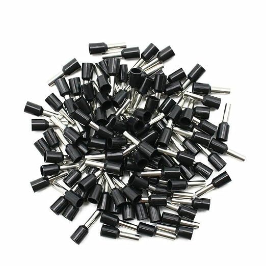 Kistenmacher Insulated Bootlace Ferrules 25-16 Black E2516/BL