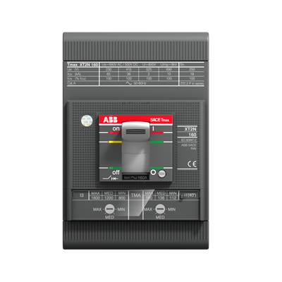 ABB MCCB XT2S 160 TMD 40-400 ثلاثي الأقطاب 50 درجة مئوية