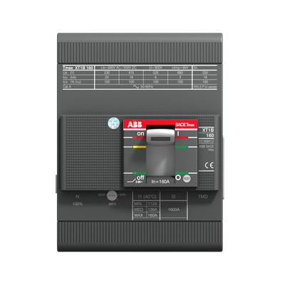 ABB MCCB XT1C 160 TMD 40-450 رباعي الأقطاب