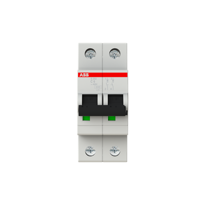ABB MCB S202 - 2P - 25A 10kA S202-C6