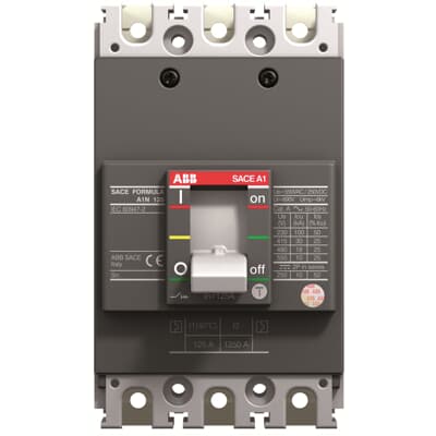 ABB MCCB A1C 125 TMF 40-400 ثلاثي الأقطاب