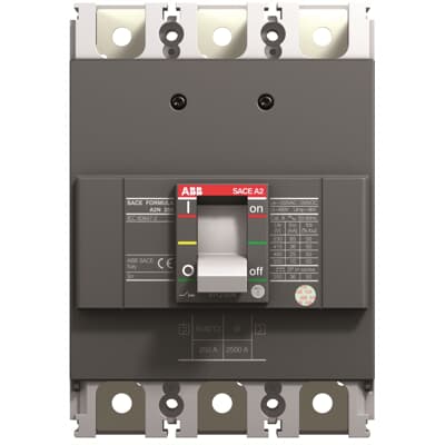 ABB C.Breaker Formula A2N 250 Fixed Three-Pole With Front Terminals And Thermomagnetic Release TMF R 160-1600A A2N 250 TMF 160-1600 3p F F