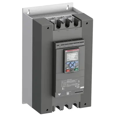 ABB PSTX250-600-70 Softstarter - official ABB product photo, side view