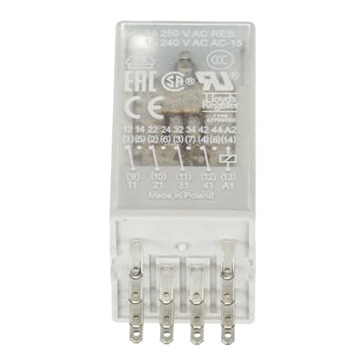 ABB CR-M230AC4 Pluggable interface relay 4c/o, A1-A2=230VAC, 250V/6A